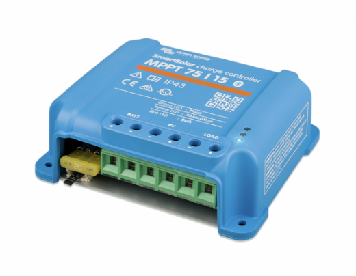 Picture of VICTRON 15A 12/24V SMARTSOLAR CHARGE CONTROLLER MPPT 75/15R W/ BLUETOOTH (SCC075015060R)